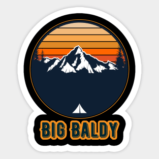 Big Baldy Sticker